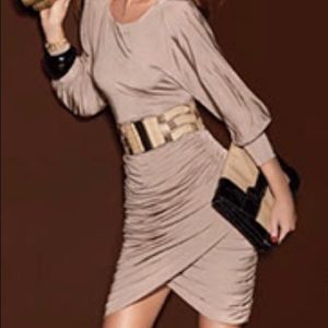 Champagne Bebe Dress